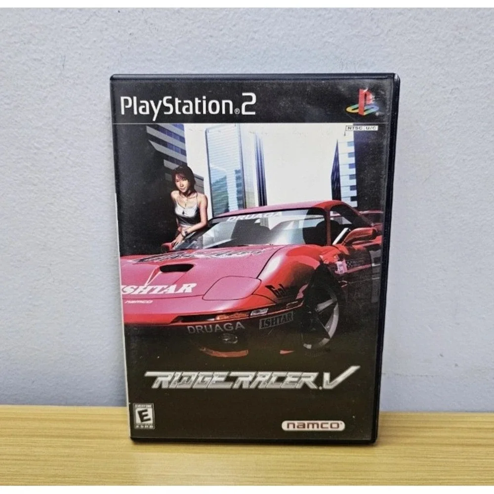 Ridge Racer V Playstation 2 Video Game - PS2 tested and cleaned